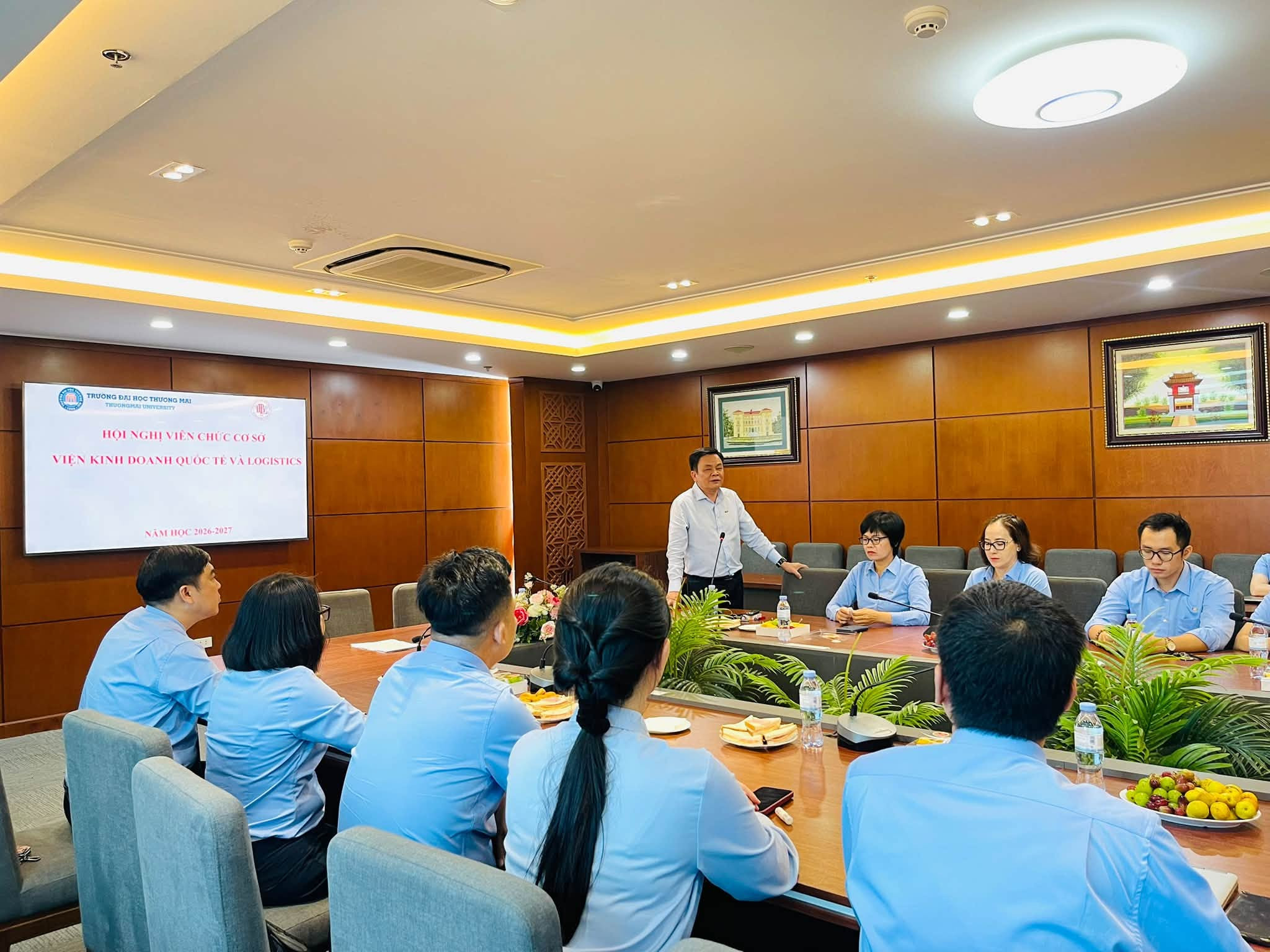 HỘI NGHỊ VIÊN CHỨC VIỆN KINH DOANH QUỐC TẾ VÀ LOGISTICS NĂM HỌC 2026–2027