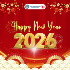 CHÚC MỪNG NĂM MỚI 2026 - Viện Kinh Doanh Quốc Tế & Logistics: Vững Bước Đổi Mới, Kiến Tạo Tương Lai